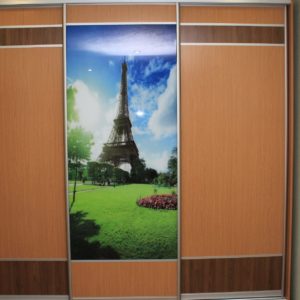 шкаф-купе с фотопечатью